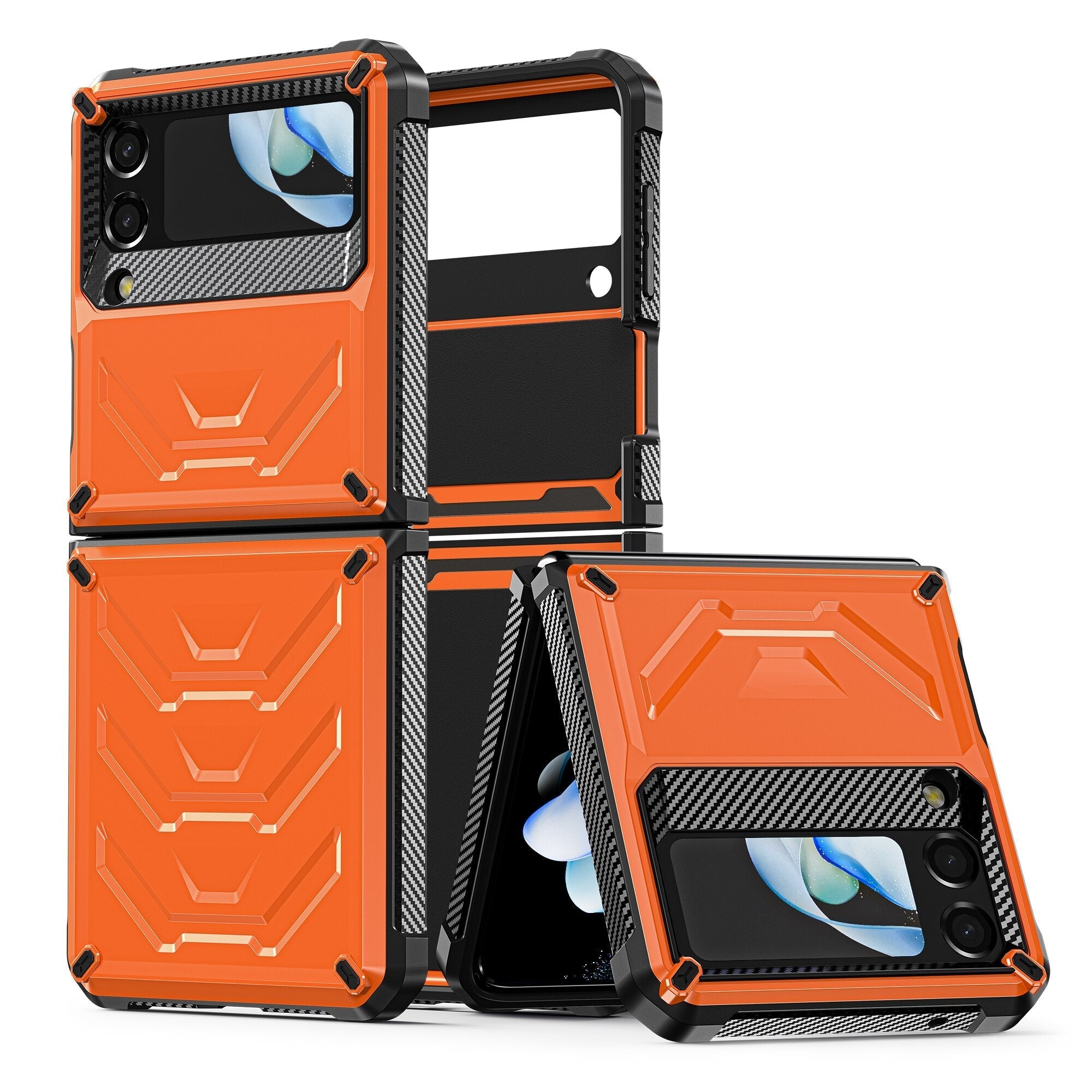 Shockproof Armor Case For Samsung Galaxy Z Flip 4 - Galaxy Z Flip 4 Case