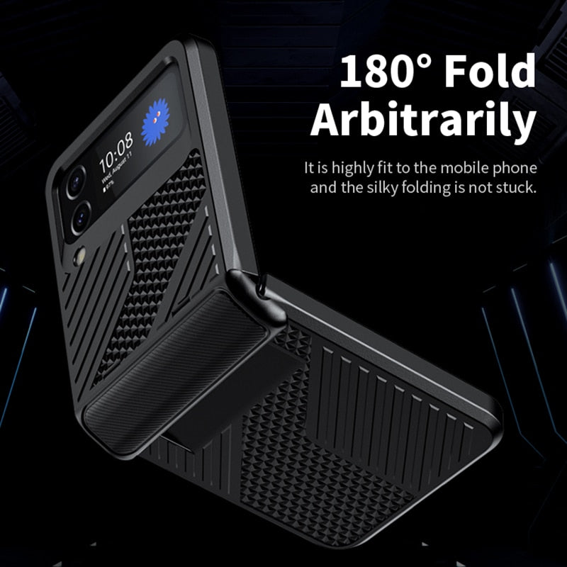 Shockproof Armor Case Hinge Protective Cover For Samsung Galaxy Z Flip 4 - Galaxy Z Flip 4 Case