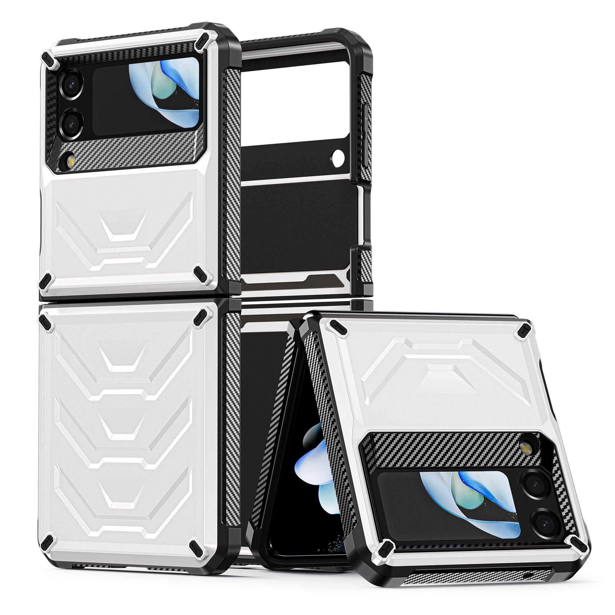 Shockproof Armor Case For Samsung Galaxy Z Flip 4 - Galaxy Z Flip 4 Case