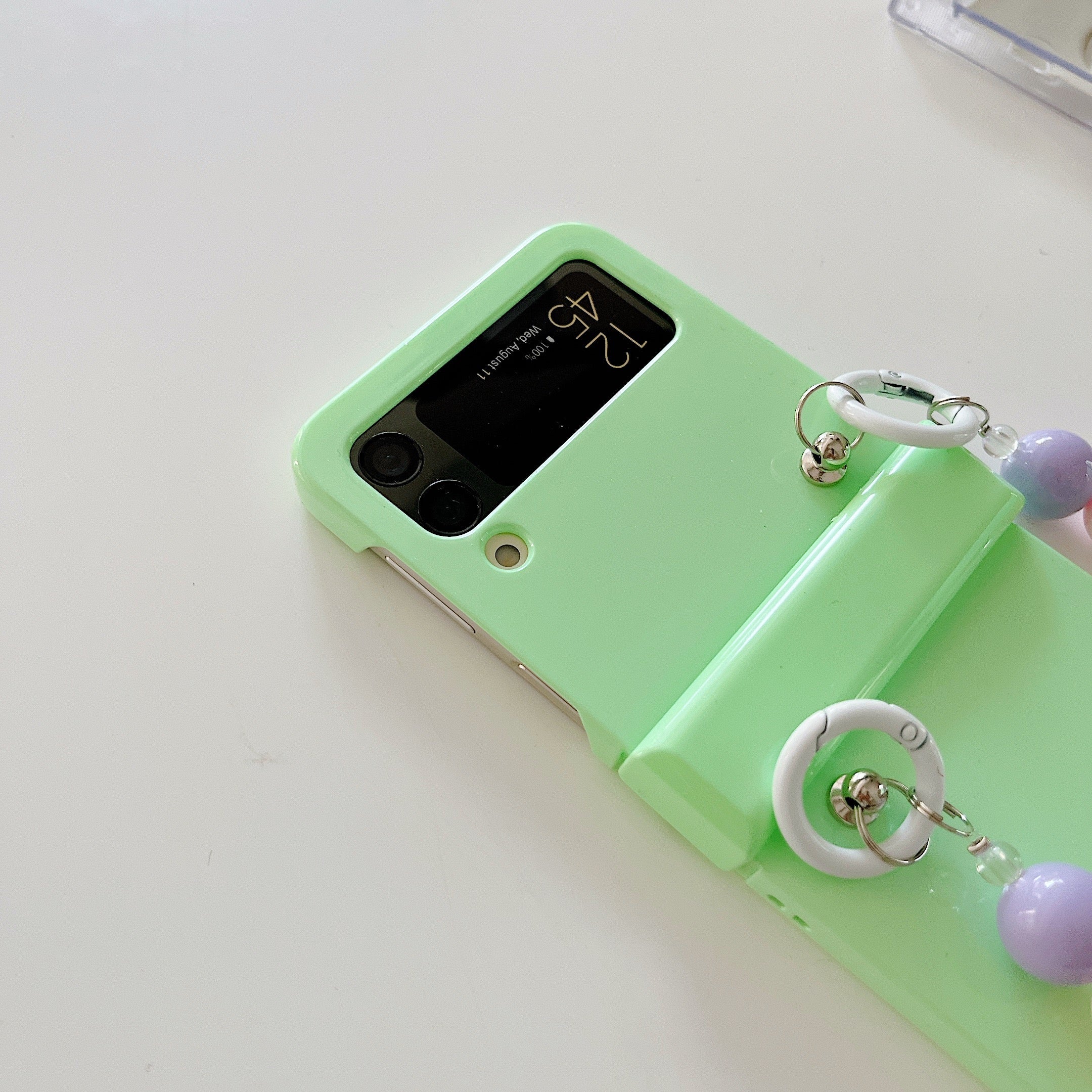 Cute Colorful Flowers Bracelet Phone Case For Samsung Galaxy Z Flip 4 - Galaxy Z Flip 4 Case