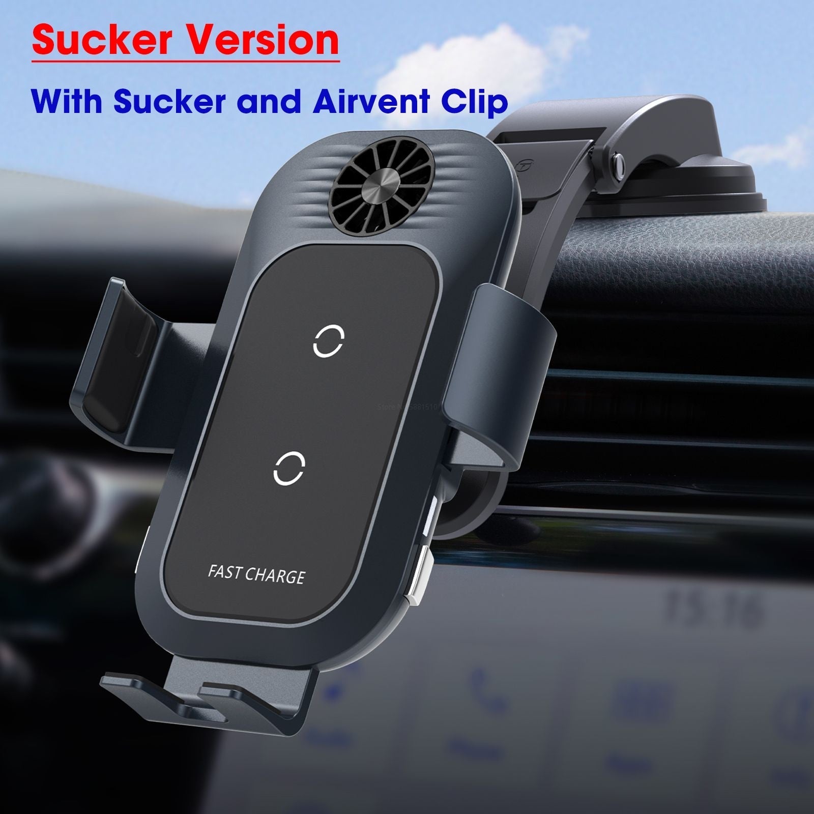 Dual Coil Car Wireless Charger For Samsung Galaxy Z Flip 4 - Galaxy Z Flip 4 Case