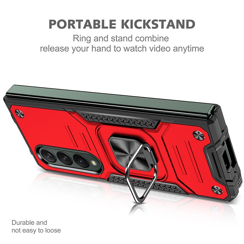 Magnetic Kickstand Folding Case for Samsung Galaxy Z Fold 4