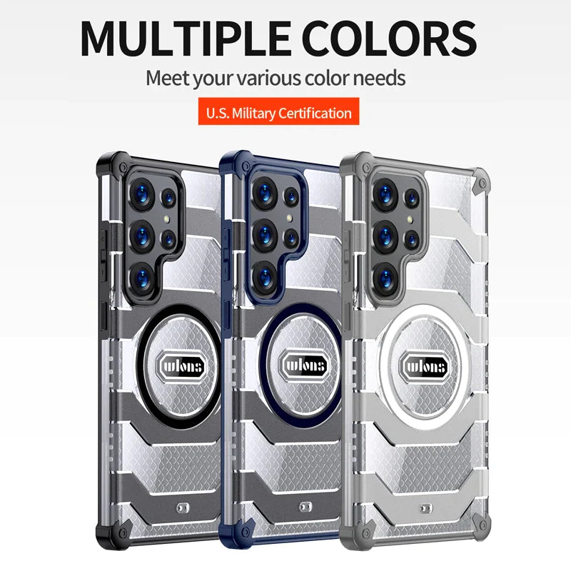 Shockproof Magnetic Case For Samsung Galaxy S24 Series