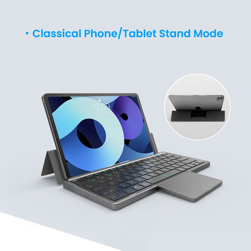 Folding Keyboard Wireless Bluetooth For iPad and Tablette - iHive