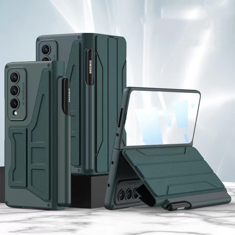 Anti Drop Case with S Pen Slot Cover for Samsung Galaxy Z Fold 4