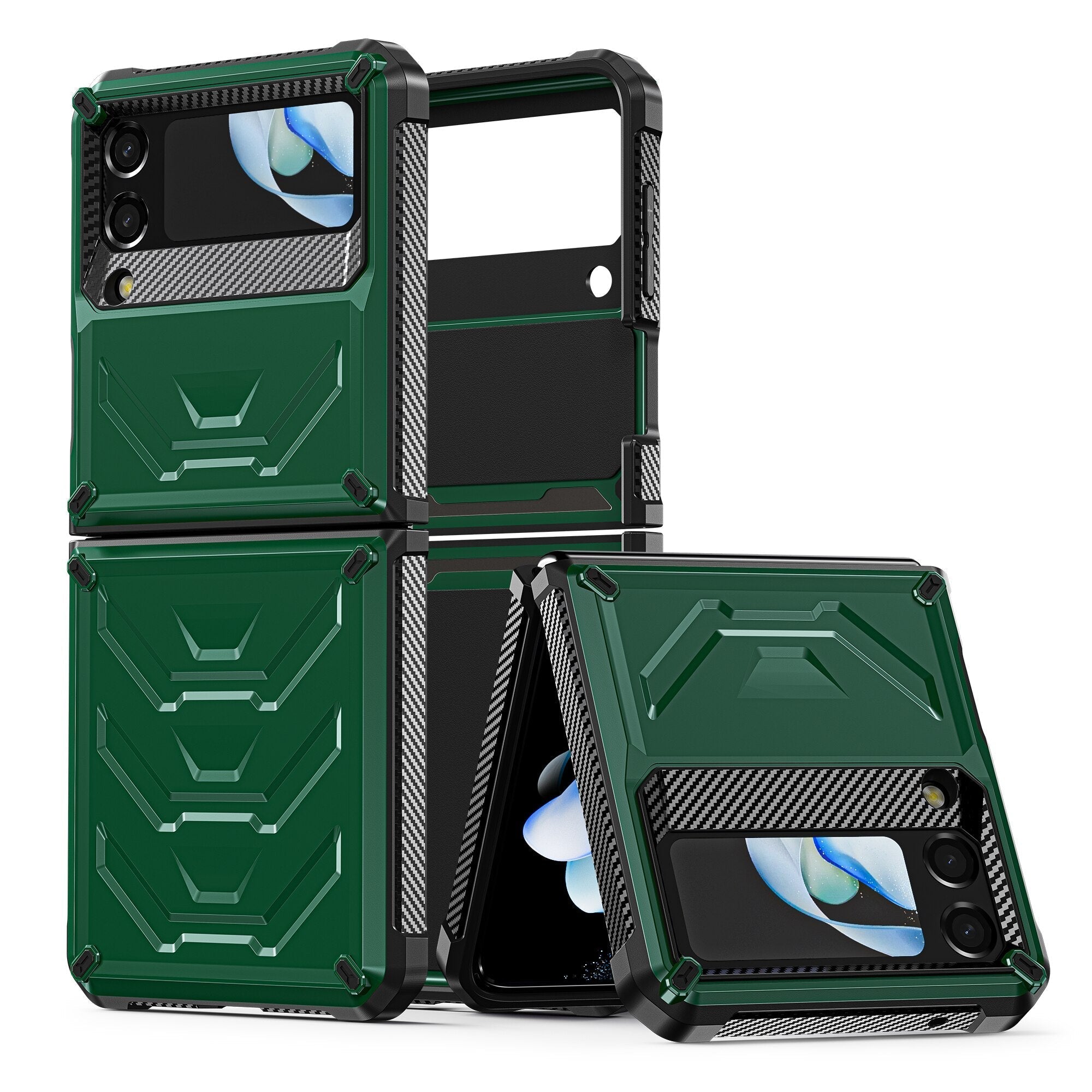 Shockproof Armor Case For Samsung Galaxy Z Flip 4 - Galaxy Z Flip 4 Case