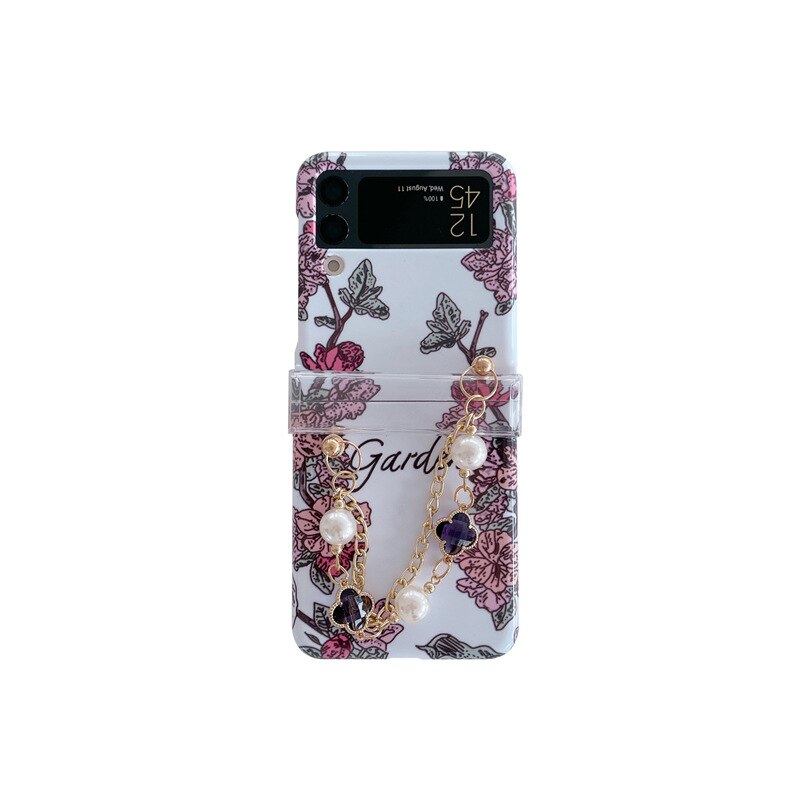 Flower Chain Case for Samsung Galaxy Z Flip 3 & 4