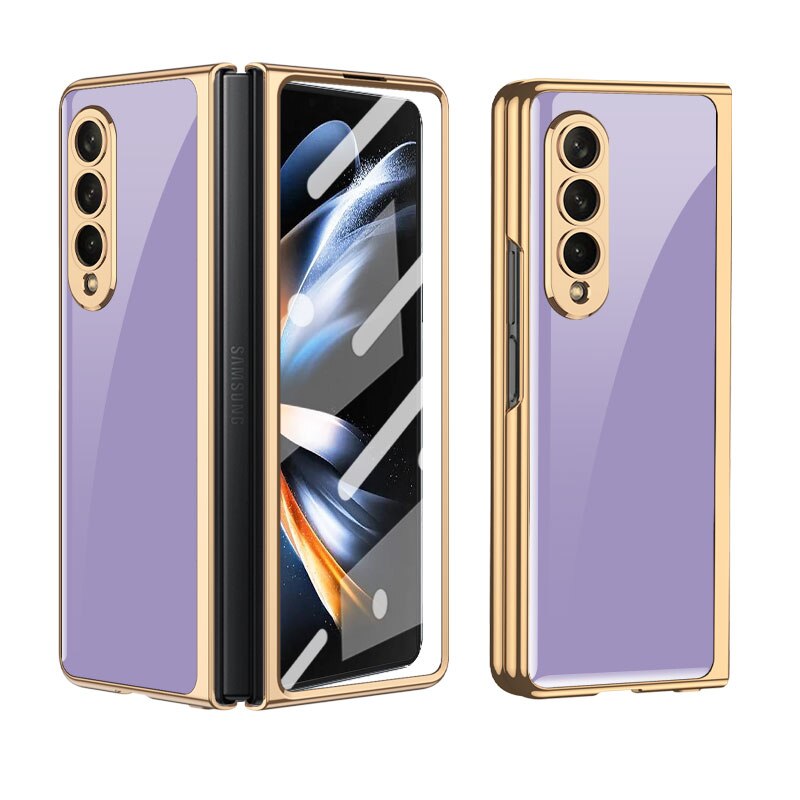 Luxury Electroplated Case For Samsung Galaxy Z Fold 4