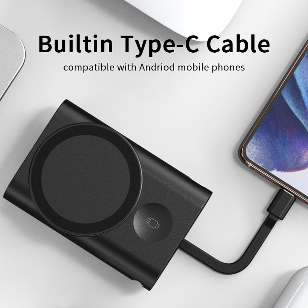 Wireless Magnetic Power Bank 2 in 1 for iPhone & Apple Watch - iHive