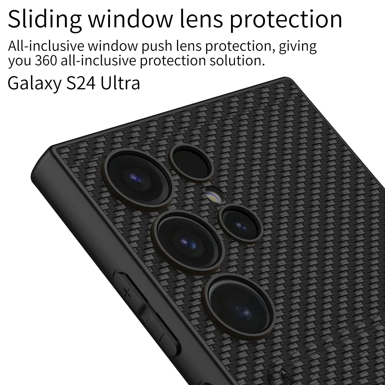 Ultra Thin Leather Case with Magnetic Card Bag For Samsung Galaxy S24 Series - S Ultra Case