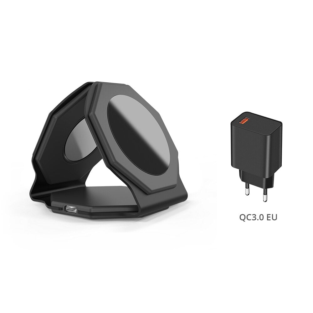 3 in 1 Foldable Wireless Charger for AirPods,Apple Watch & iPhone