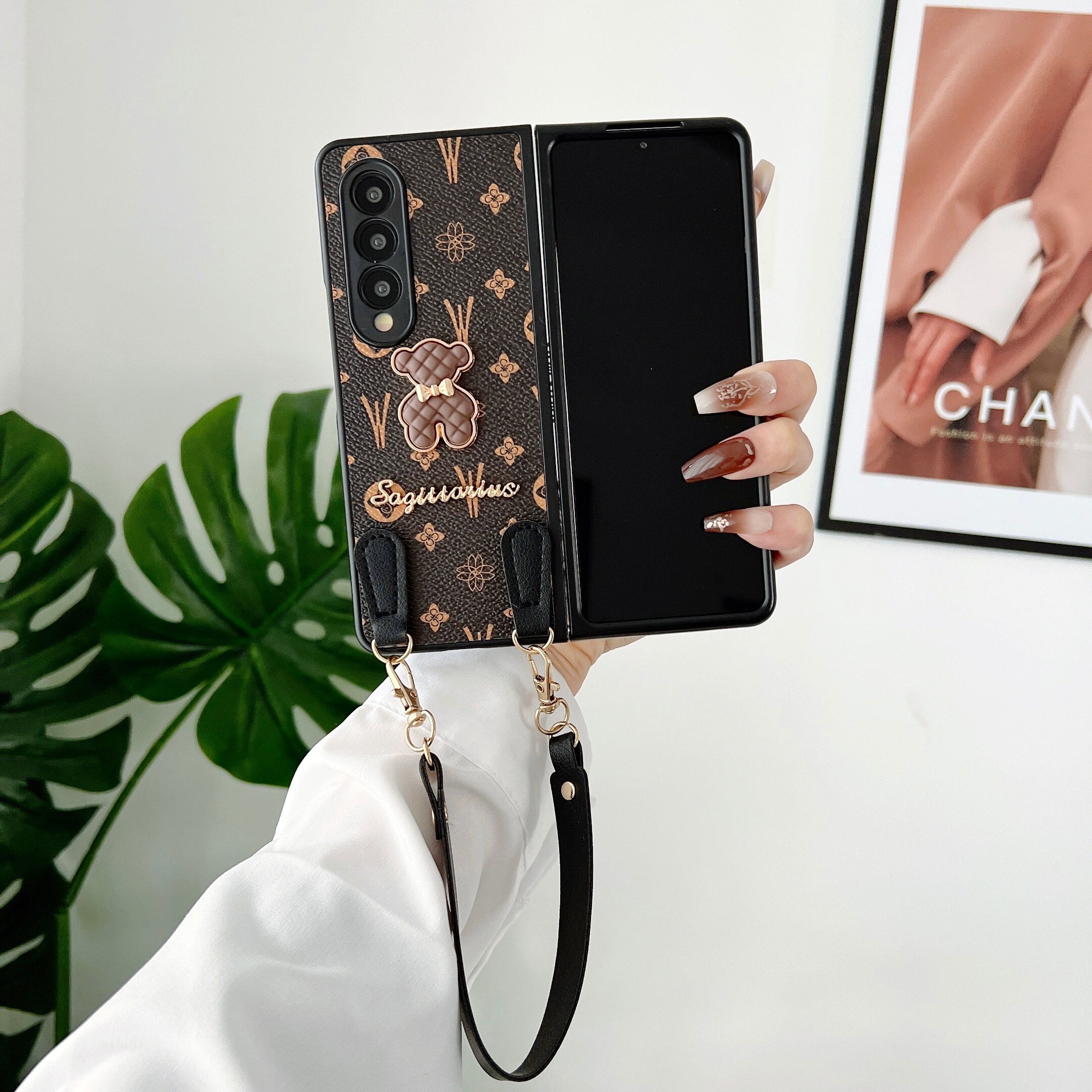 Pearl Bracelet Case For Samsung Galaxy Z Fold 4