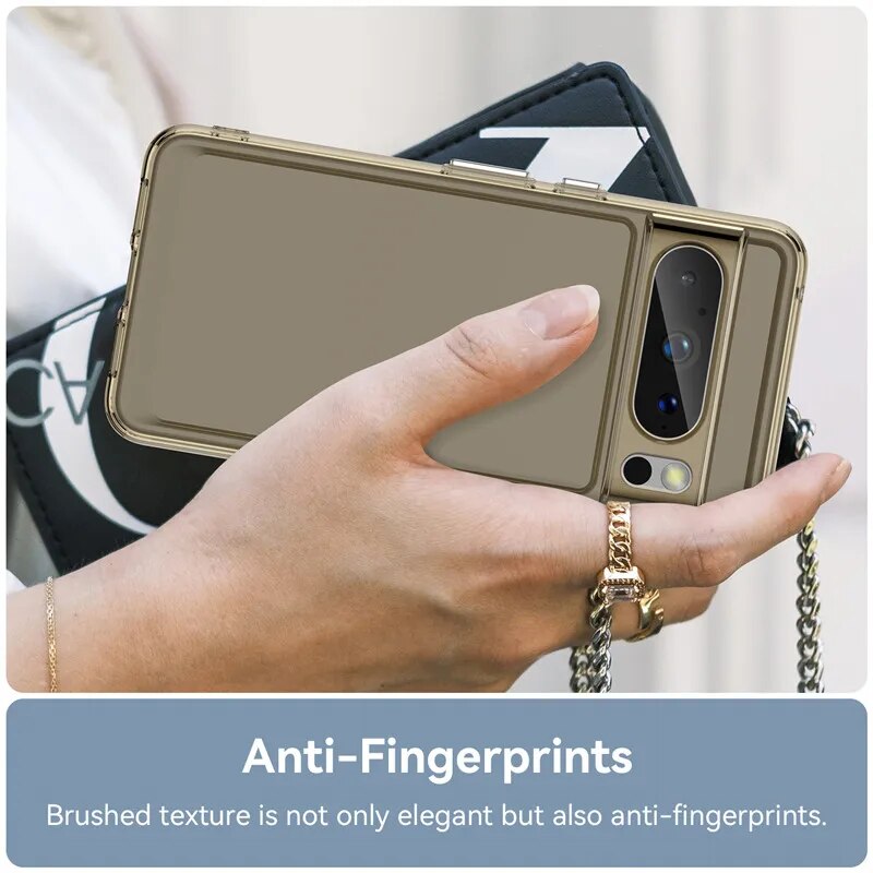 Transparent Shockproof Bumper Case For Google Pixel 8 Series