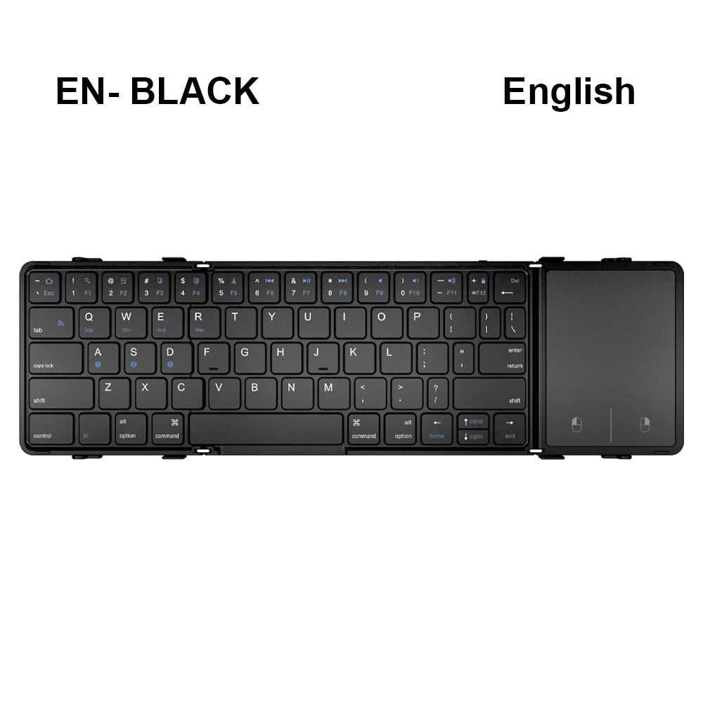 Portable Folding keyboard Wireless & Bluetooth