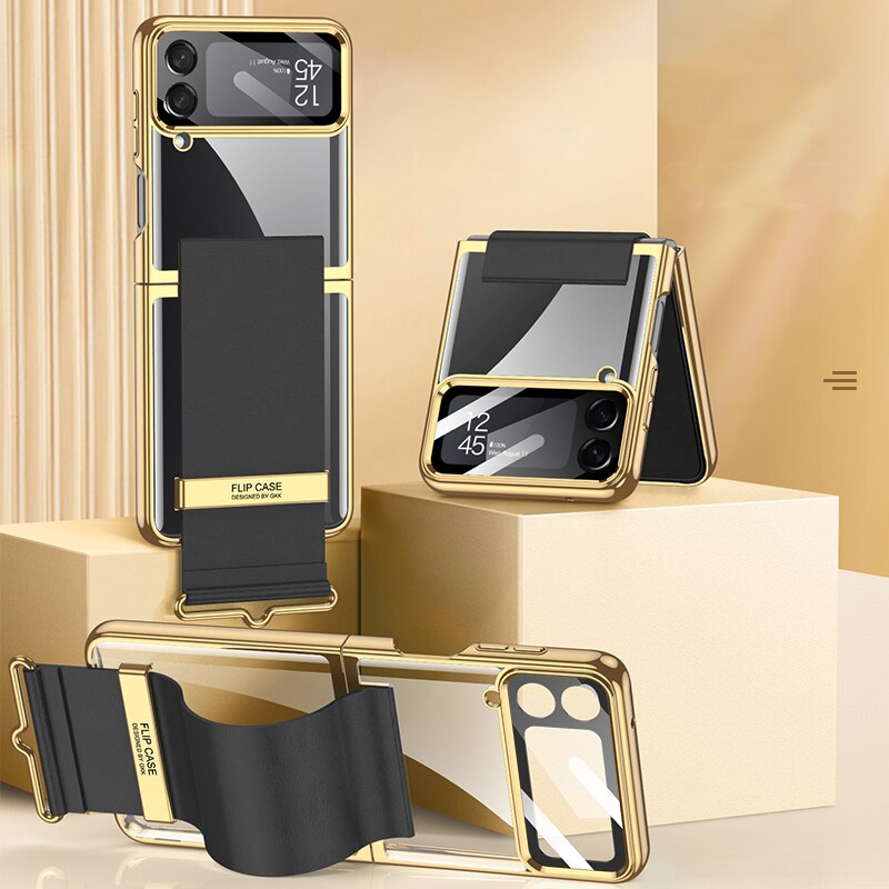 Wrist Strap Holder Case for Samsung Galaxy Z Flip 4 - Galaxy Z Flip 4 Case