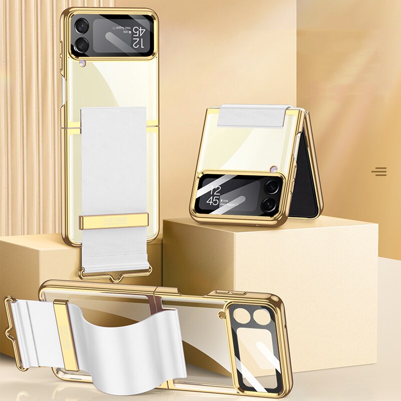 Wrist Strap Holder Case for Samsung Galaxy Z Flip 4 - Galaxy Z Flip 4 Case