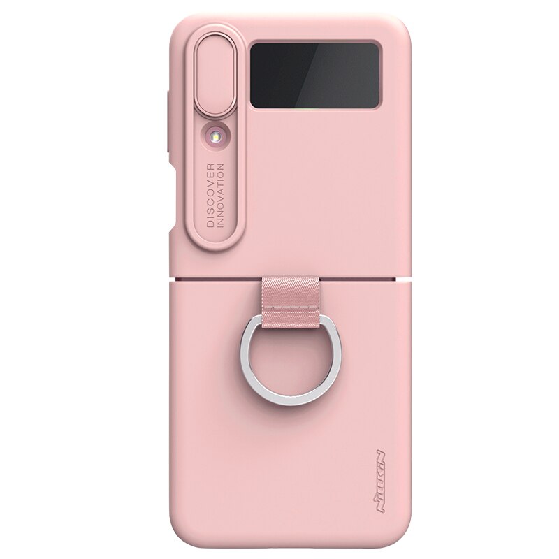 Silky Liquid Silicone Case For Galaxy Z Flip 4 Slide Camera Protection - Galaxy Z Flip 4 Case