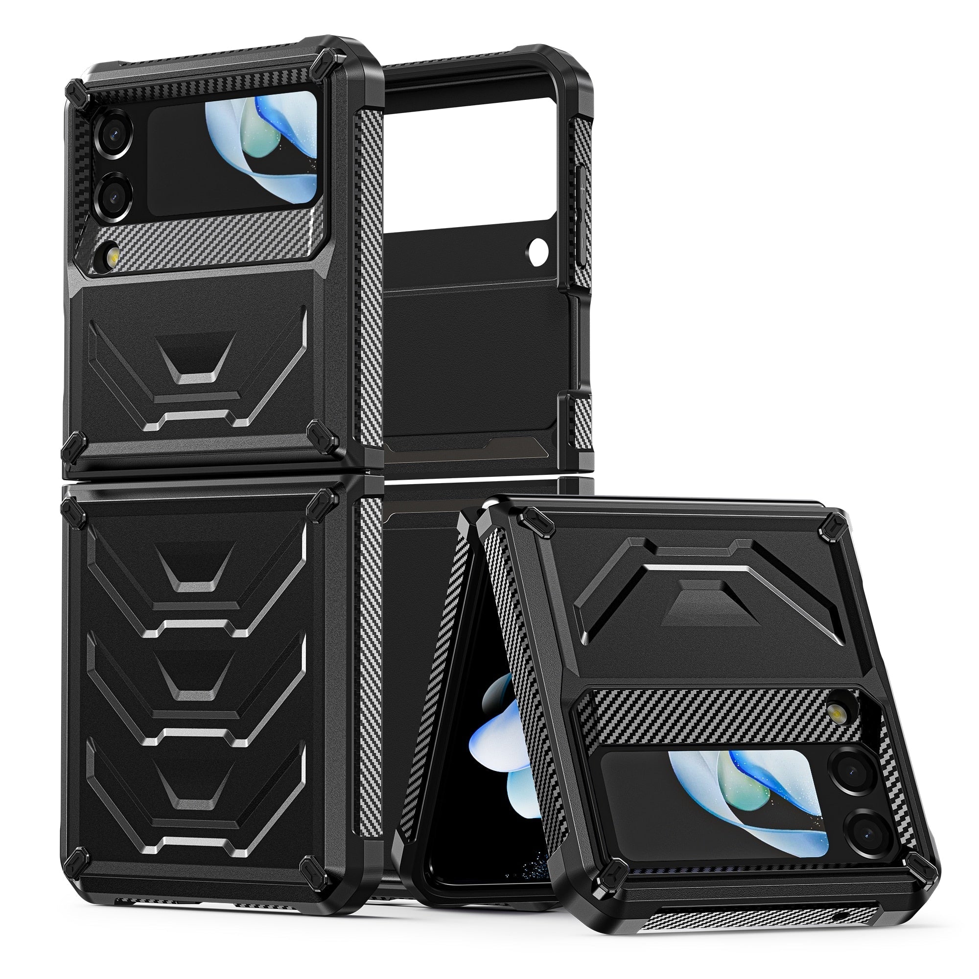 Shockproof Armor Case For Samsung Galaxy Z Flip 4 - Galaxy Z Flip 4 Case