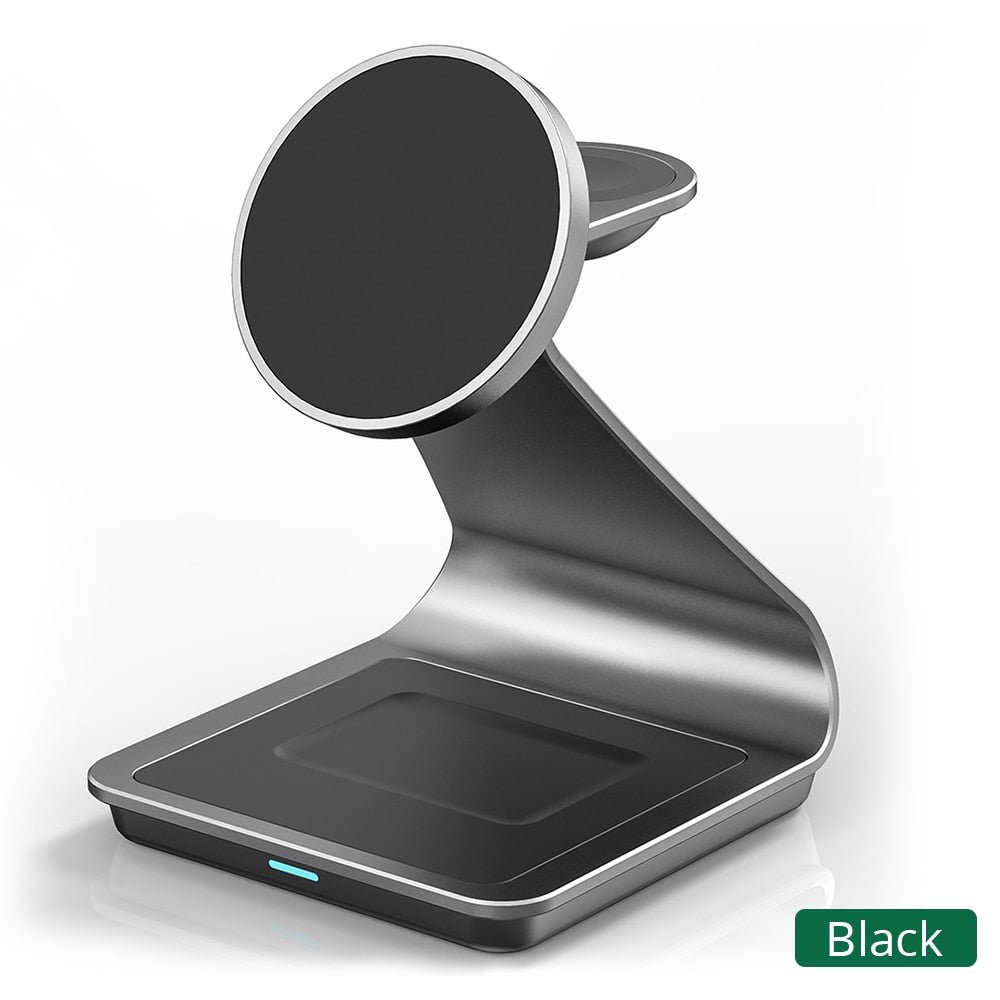 3 in 1 Fast Magnetic Wireless Charger for iPhone - iHive