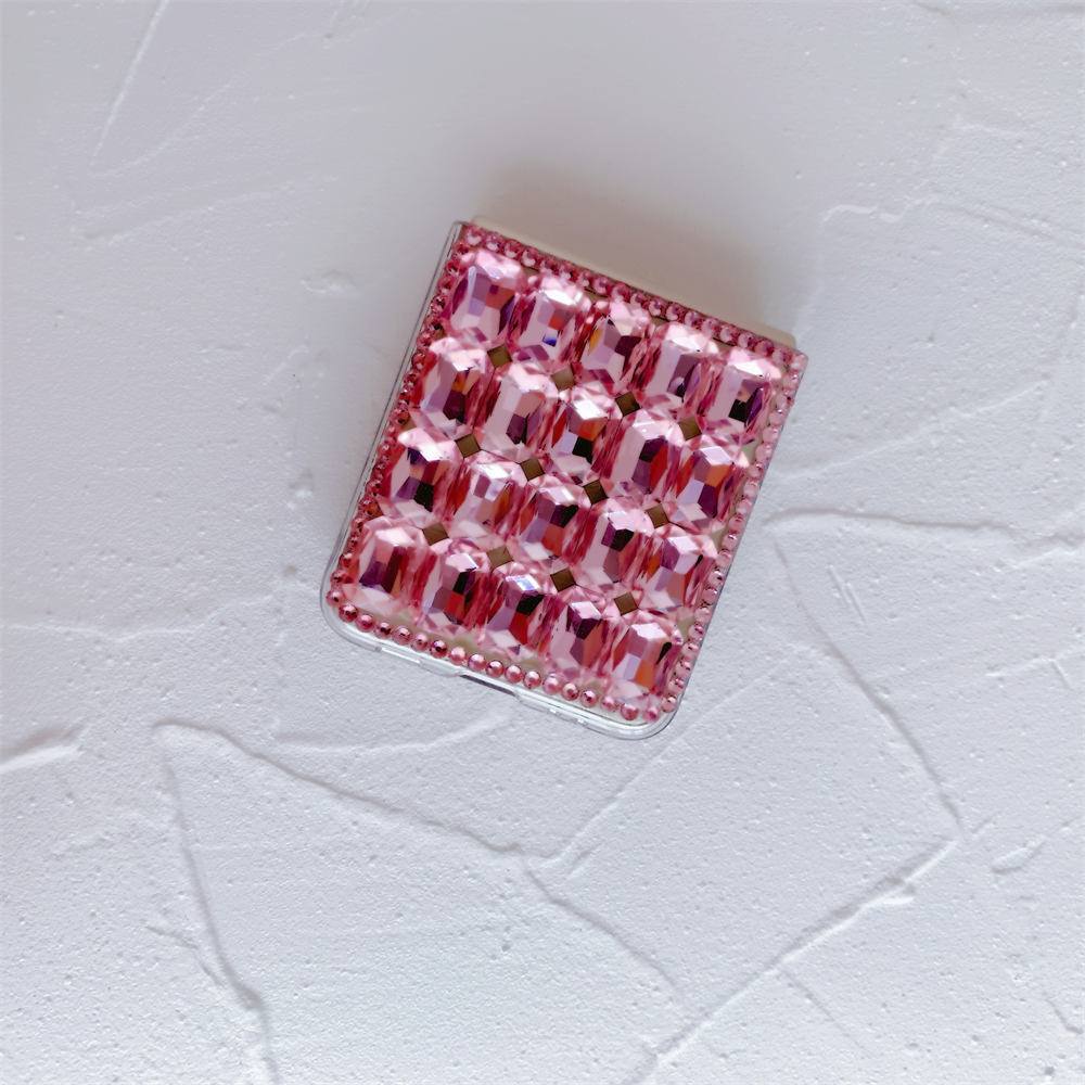 Luxury Pink Case for Galaxy Z Flip 4 - Galaxy Z Flip 4 Case