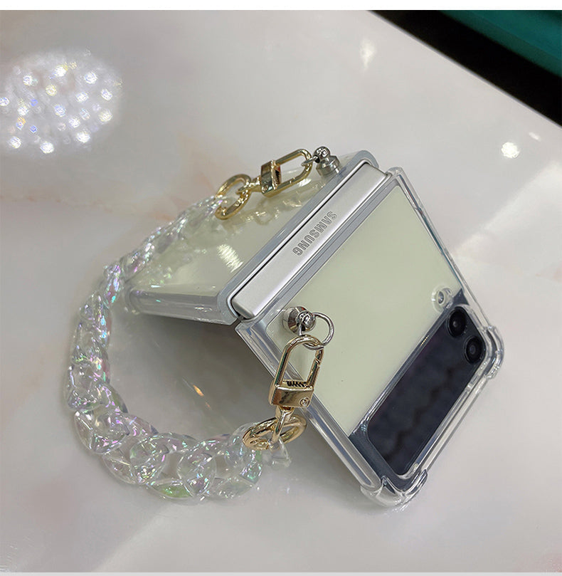 Bracelet Hand Chain case For Samsung Galaxy Z Flip 4 - Galaxy Z Flip 4 Case