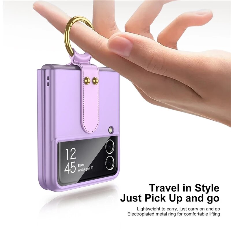 Finger Ring Cover For Z Flip 4 - Galaxy Z Flip 4 Case