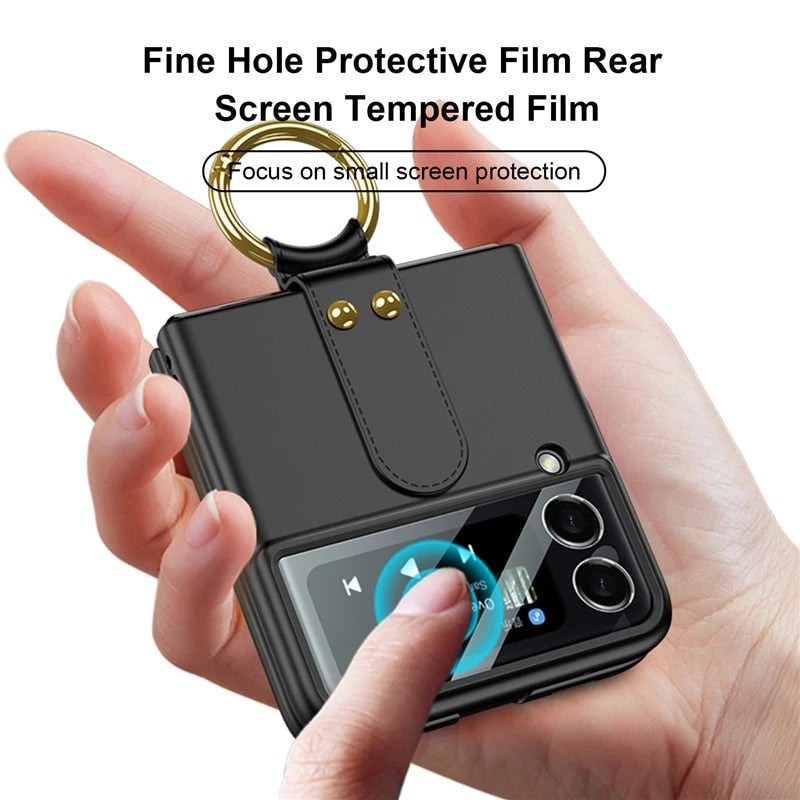 Finger Ring Cover For Z Flip 4 - Galaxy Z Flip 4 Case