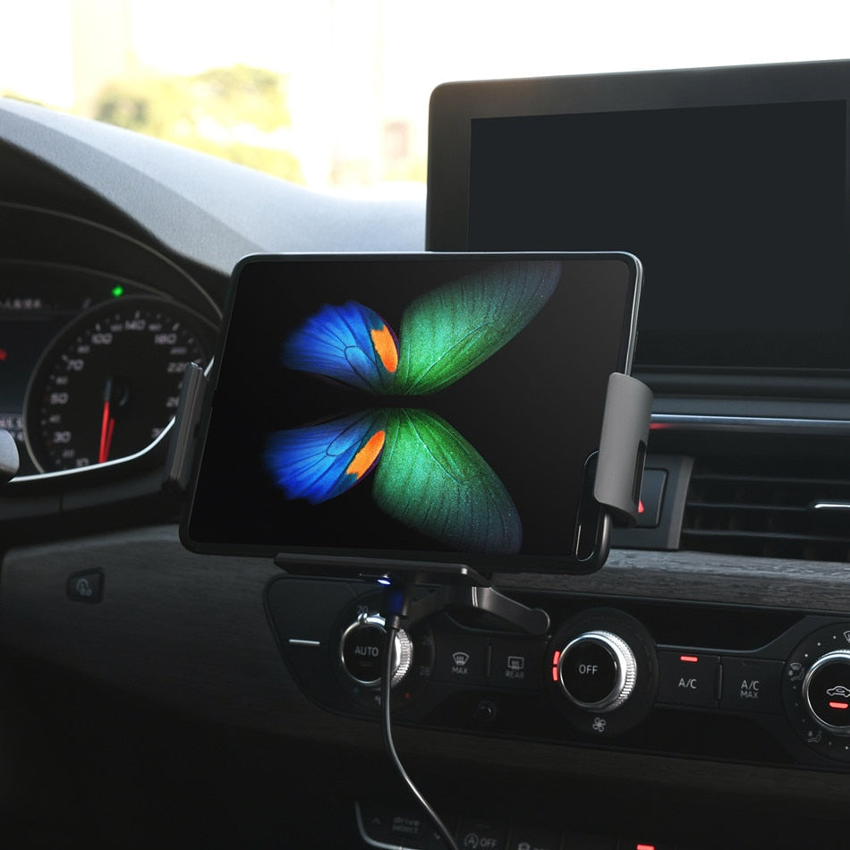 Car Holder and Wireless Charger For Samsung Galaxy Z Fold 4