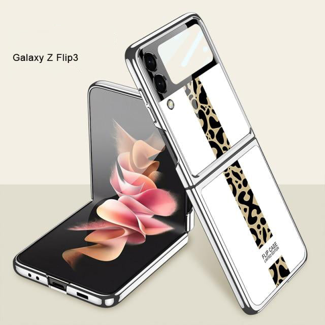 Luxury Marble Case For Z Flip 4 - Galaxy Z Flip 4 Case
