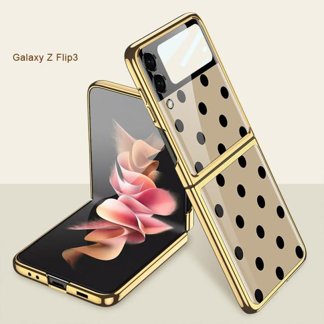 Luxury Marble Case For Z Flip 4 - Galaxy Z Flip 4 Case