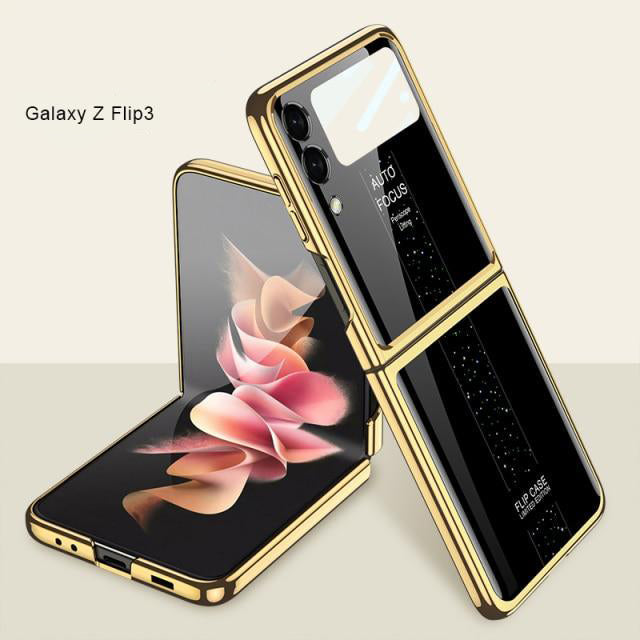 Luxury Marble Case For Z Flip 4 - Galaxy Z Flip 4 Case