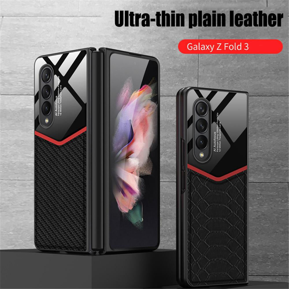 Luxury Leather Cover For Galaxy Z FOLD 4