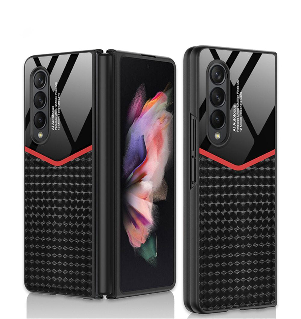 Luxury Leather Cover For Galaxy Z FOLD 4