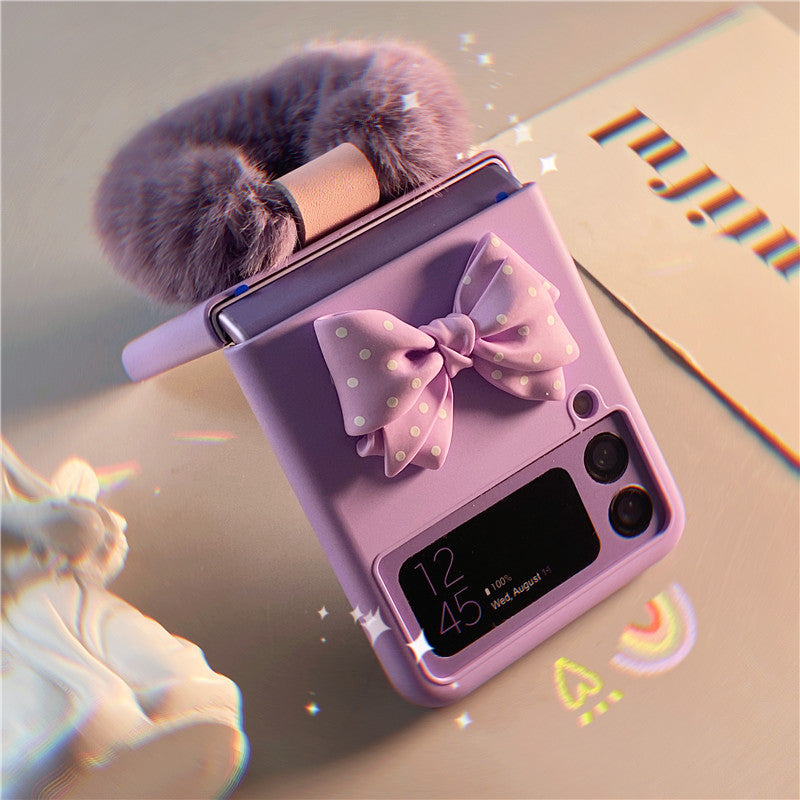 Purple Case For Samsung Z Flip 4 5G - Galaxy Z Flip 4 Case