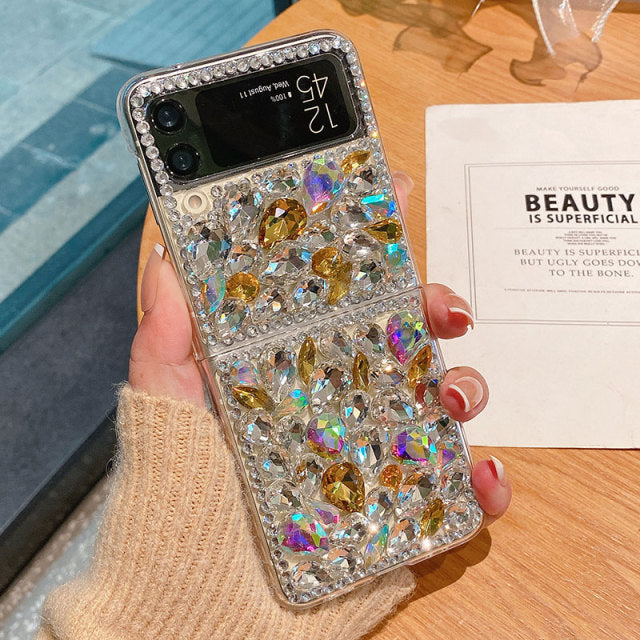 Luxury Sparkle Diamond Case For Samsung Galaxy Z Flip 4 5G - Galaxy Z Flip 4 Case