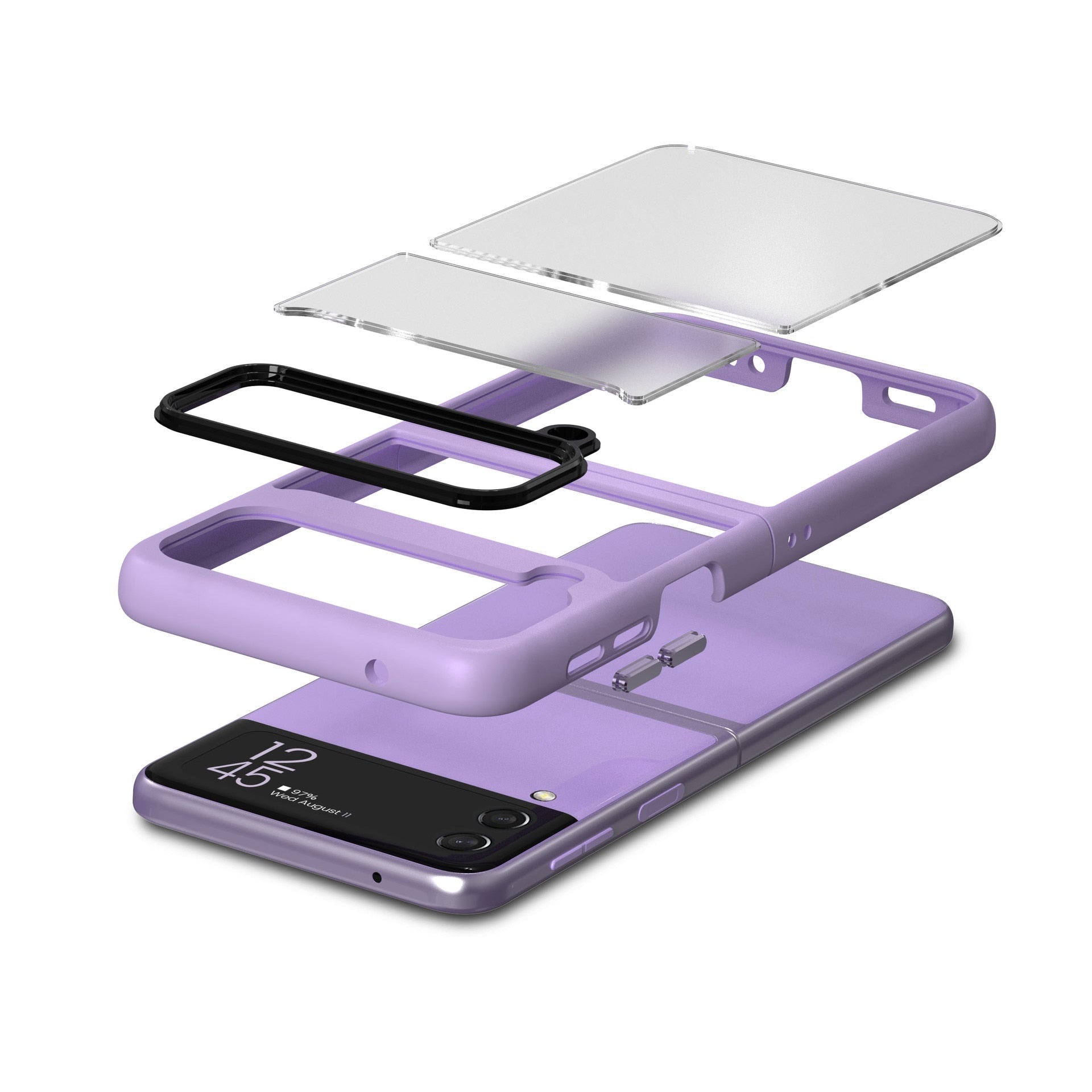 Anti-knock luxury Case for Samsung Galaxy Z Flip 4 - Galaxy Z Flip 4 Case