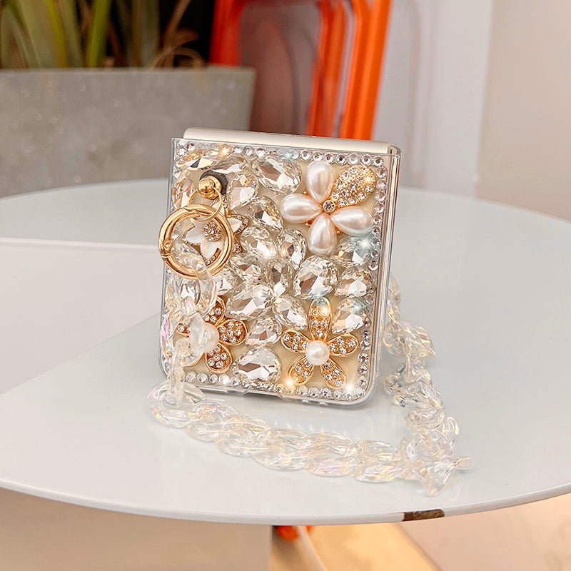 Bracelet Diamond Case For Samsung Galaxy Z Flip 4 - Galaxy Z Flip 4 Case