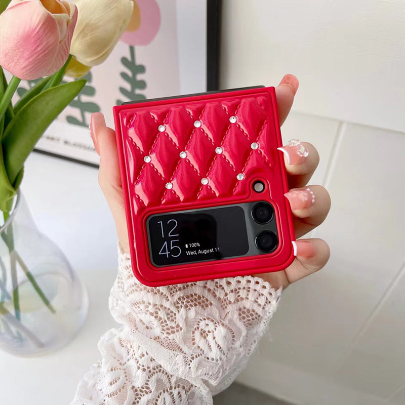 Luxury Leather Case For Galaxy 4 5G - Galaxy Z Flip 4 Case