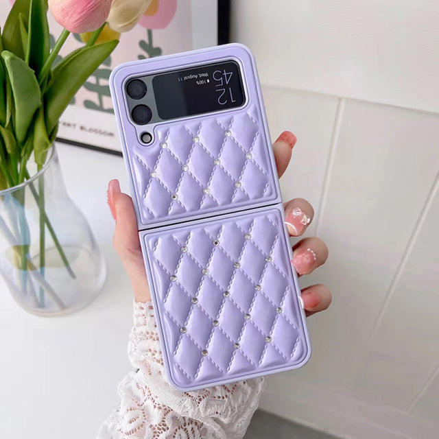 Luxury Leather Case For Galaxy 4 5G - Galaxy Z Flip 4 Case