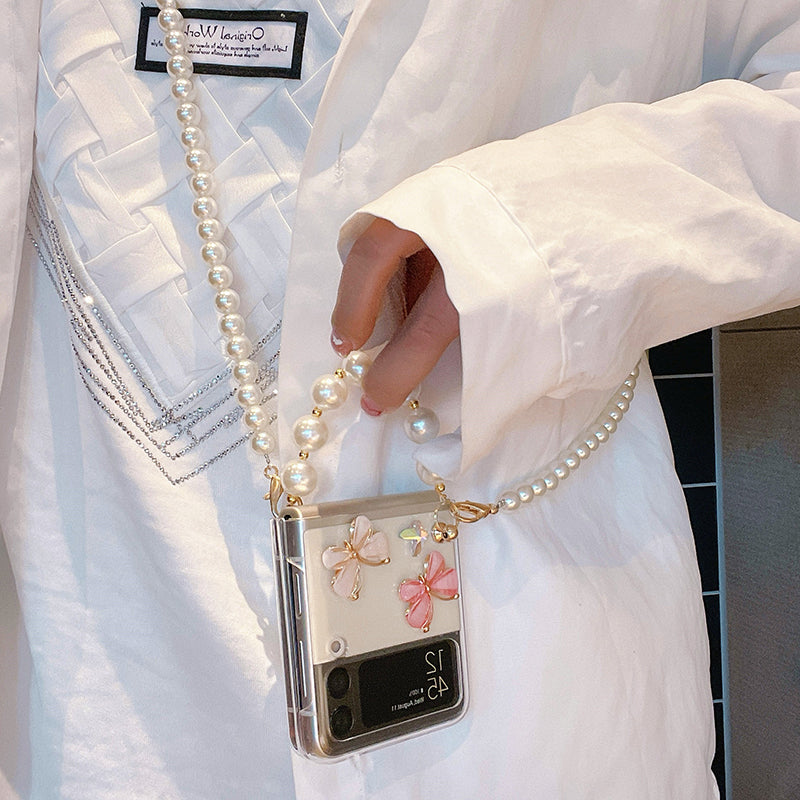 Colorful Crystal Butterfly Case For Samsung Galaxy Z Flip 4 - Galaxy Z Flip 4 Case