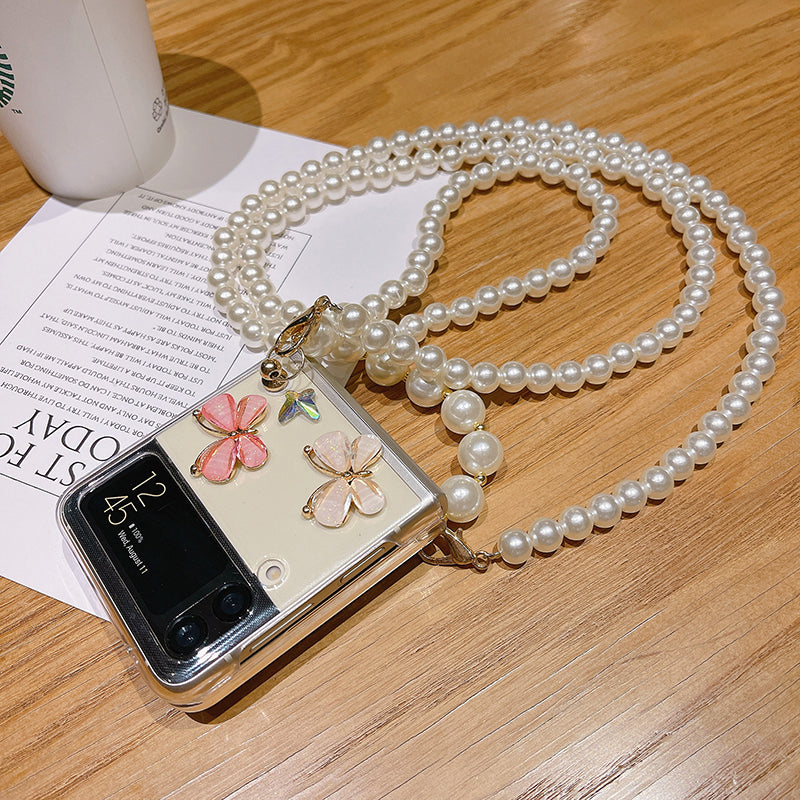 Colorful Crystal Butterfly Case For Samsung Galaxy Z Flip 4 - Galaxy Z Flip 4 Case