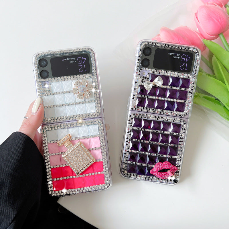 Luxury Diamonds Case For Galaxy Z Flip 4 5G - Galaxy Z Flip 4 Case
