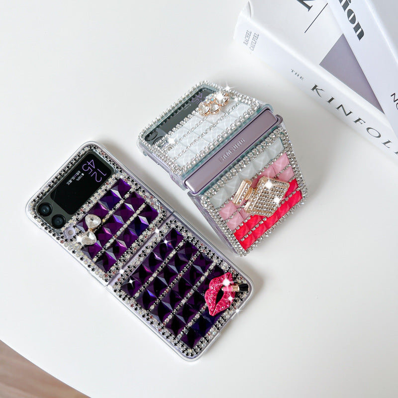 Luxury Diamonds Case For Galaxy Z Flip 4 5G - Galaxy Z Flip 4 Case