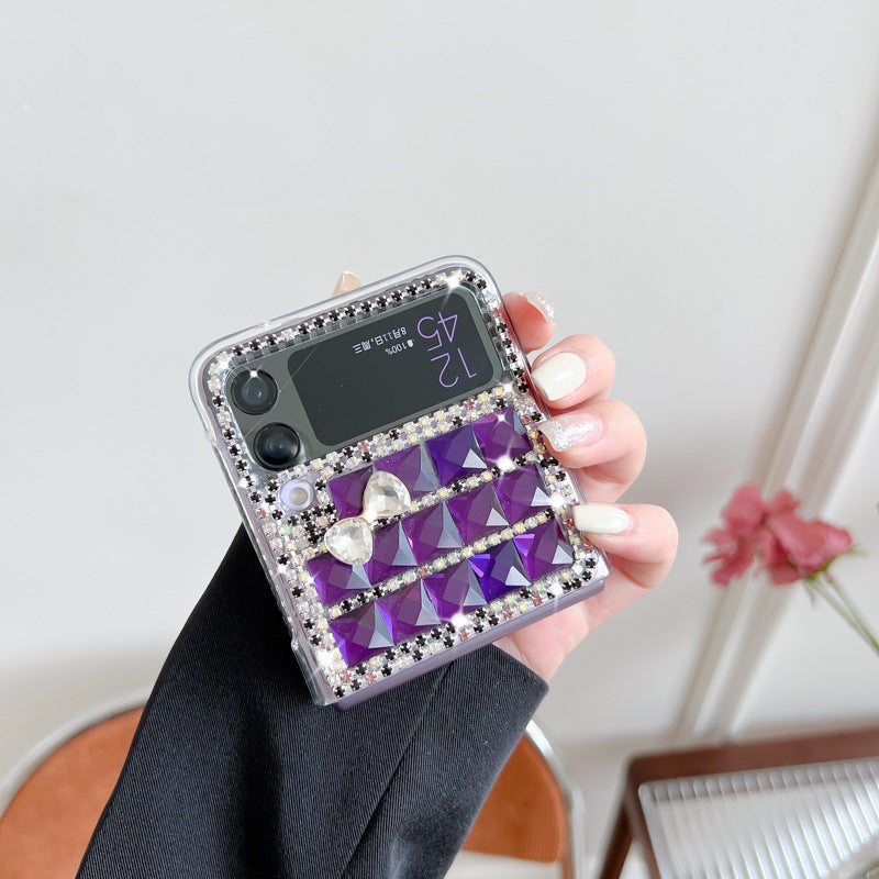 Luxury Diamonds Case For Galaxy Z Flip 4 5G - Galaxy Z Flip 4 Case