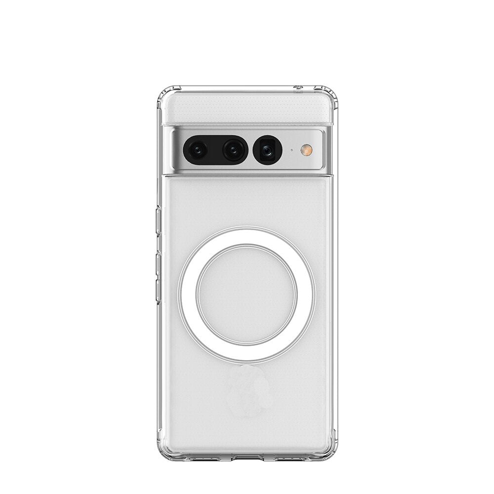 Transparent Shockproof Magnetic Case For Google Pixel Series