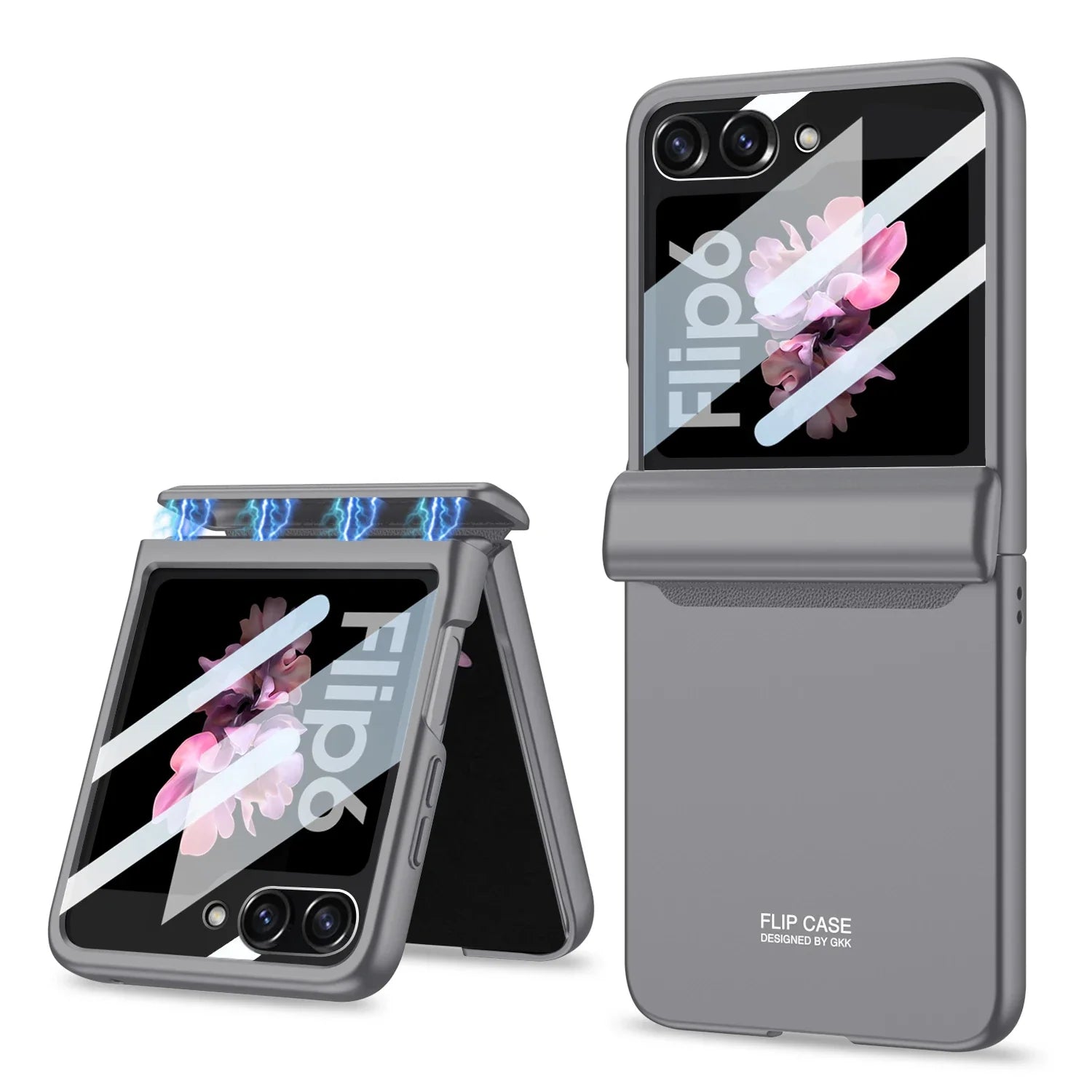 Shockproof Case with Magnetic Hinge Protection for Samsung Z Flip 6 Shockproof Case with Magnetic Hinge Protection for Samsung Z Flip 6