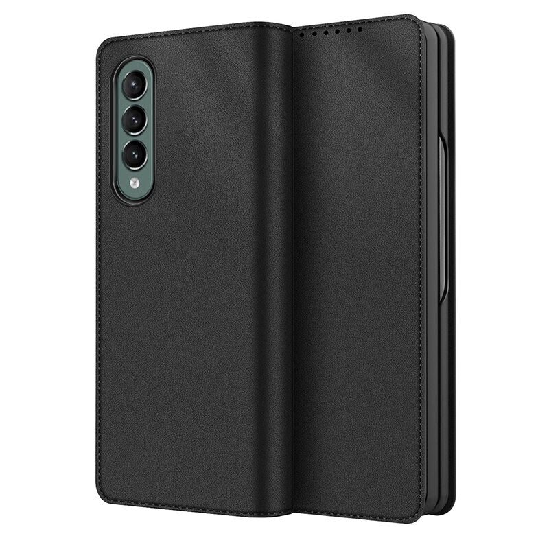 Magnetic Flip Stand Leather Case for Samsung Galaxy Z Fold 4
