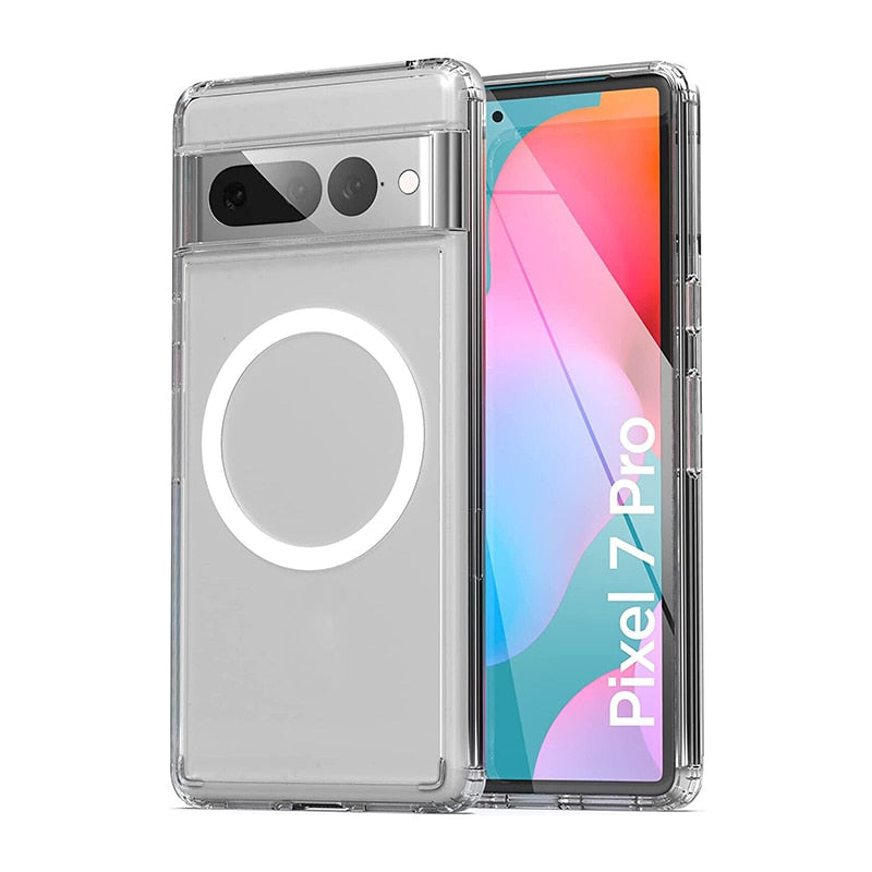 Transparent Magsafe Phone Case For Google Pixel 7 Pro - The Pixel Store
