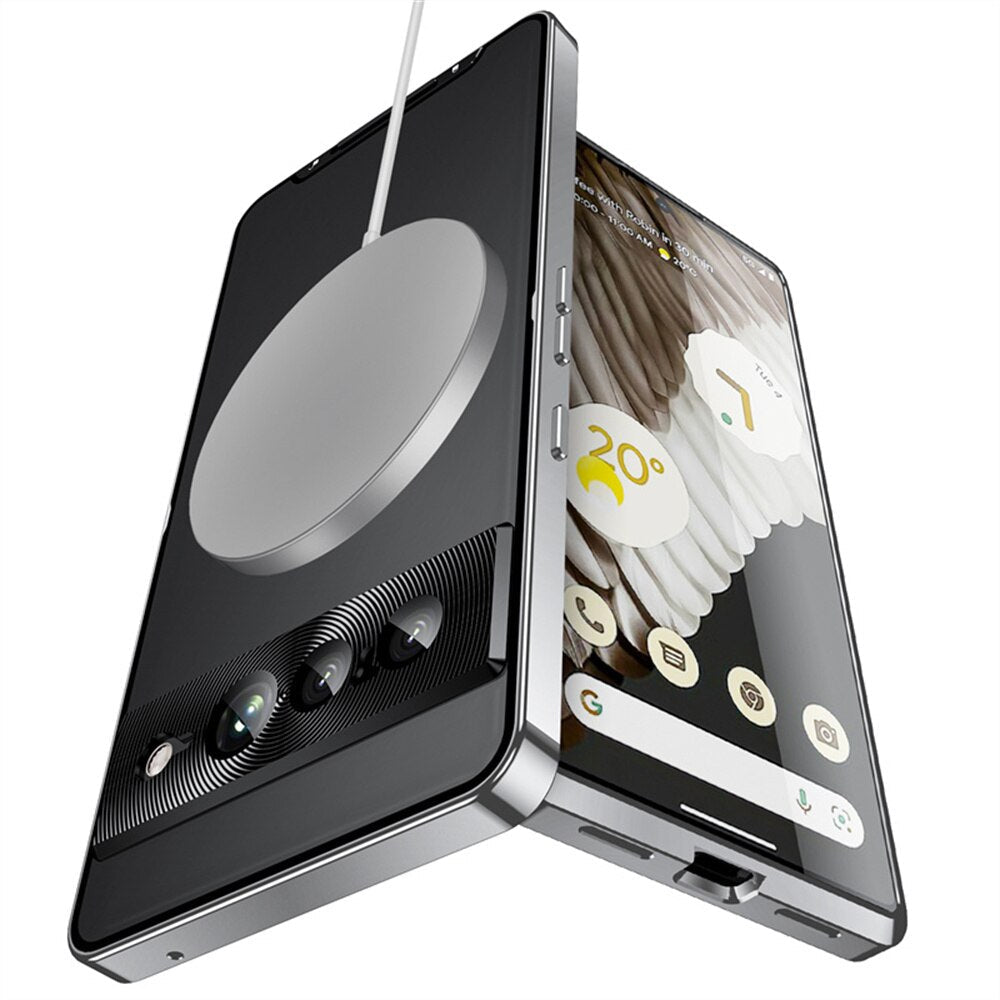 MagSafe Shockproof Metal Armor Case For Google Pixel 7 Pro - The Pixel Store