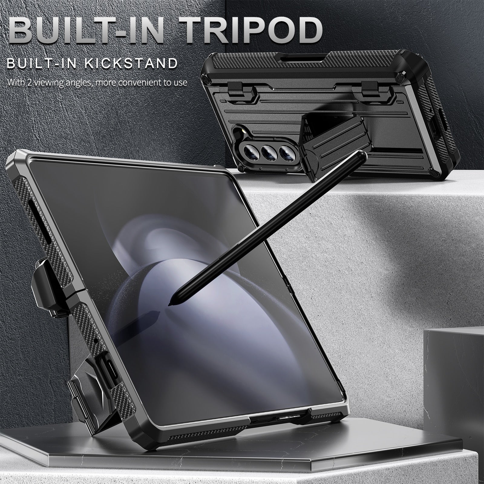 Shockproof Armor Case For Samsung Galaxy Z Fold 5
